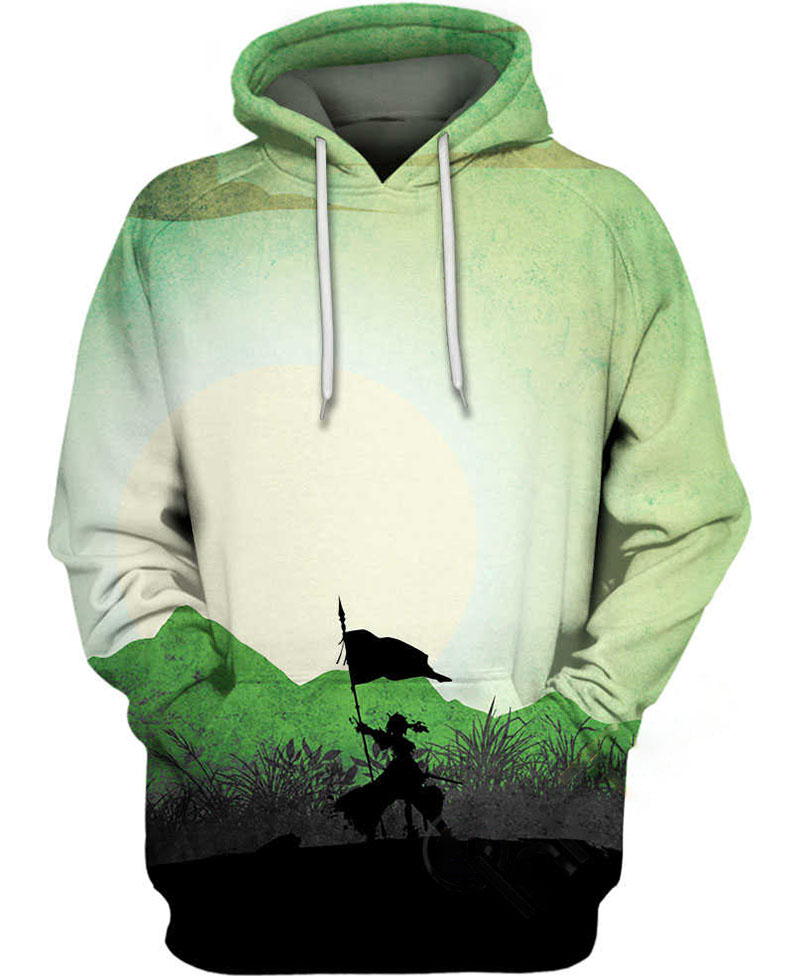 The Knight Saber Hoodie 3D