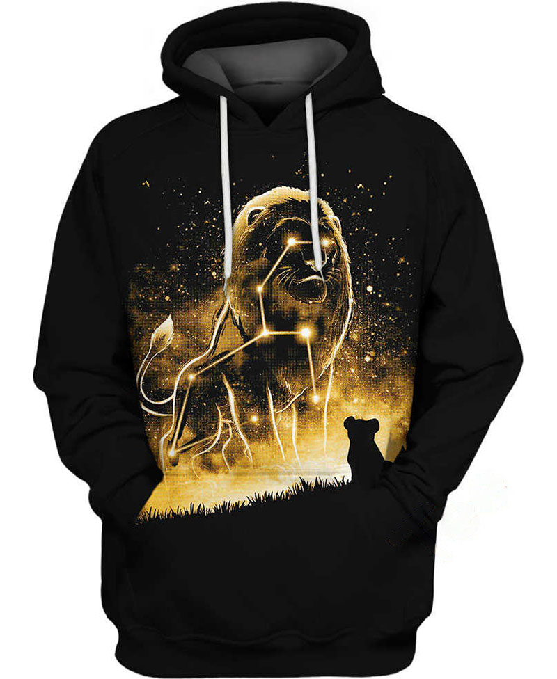 The Lion King Nebula Hoodie 3D