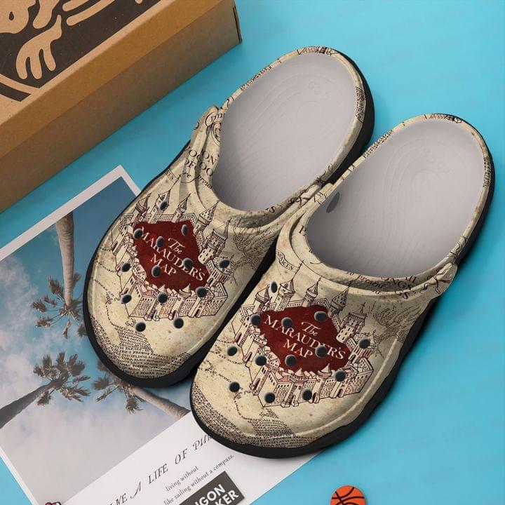 The Marauders Map Crocs Clog Shoes