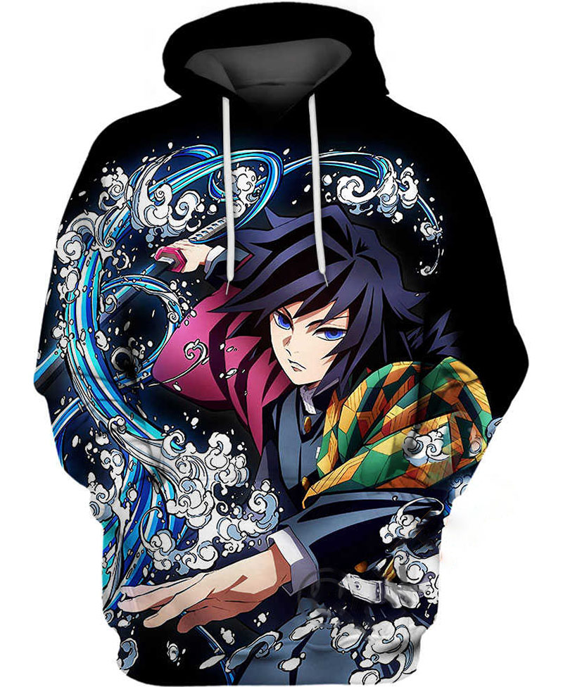 The Movement Of Waves Hoodie 3D