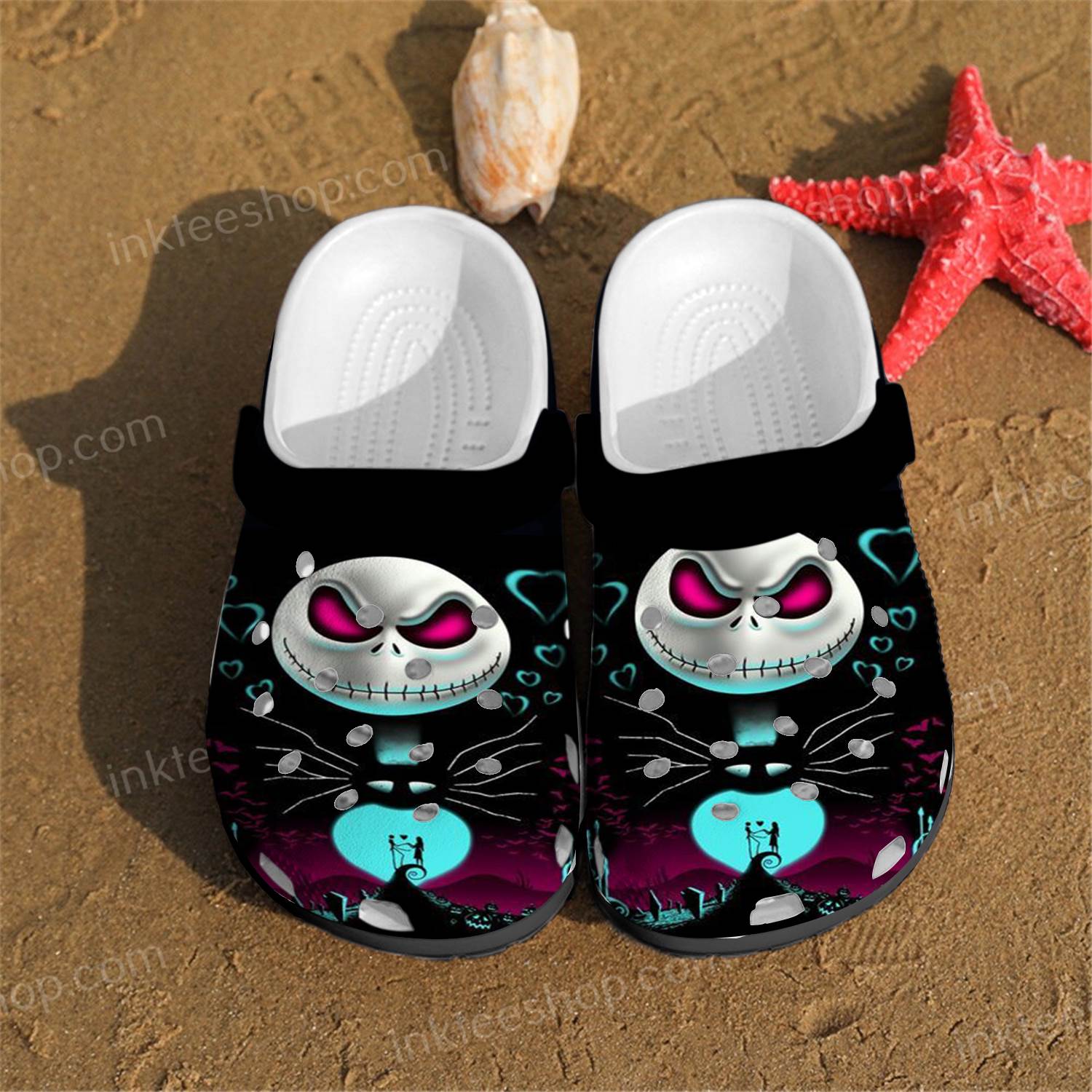The Nightmare Before Christmas Movie Crocs Clog Shoes