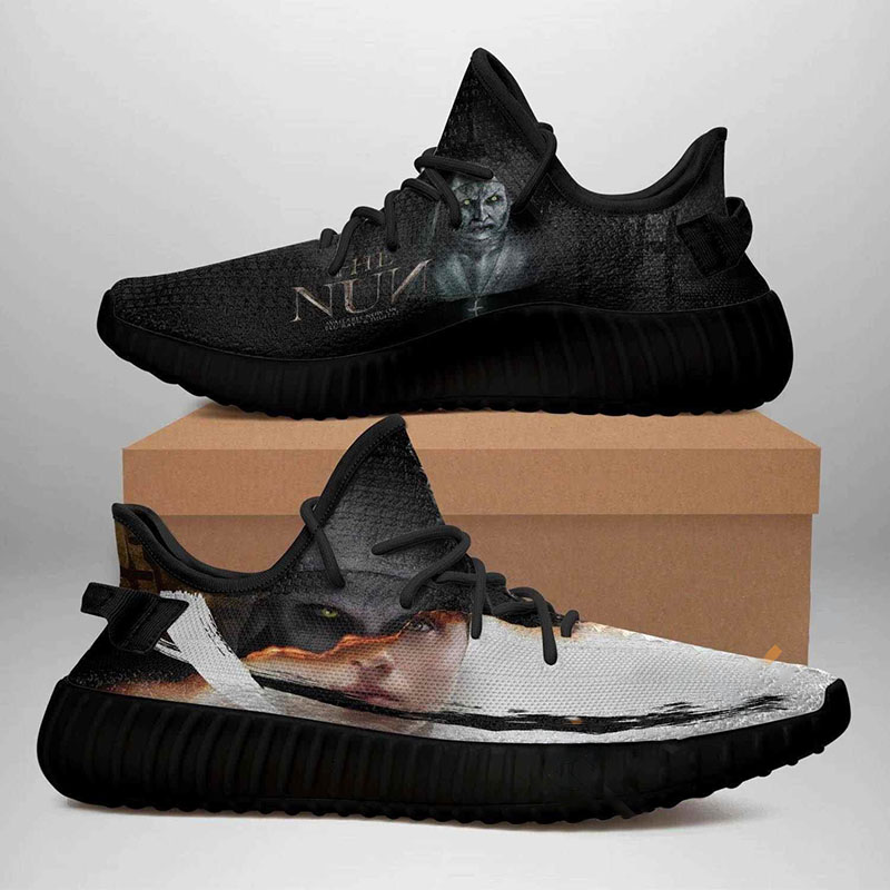 The Nun Black Edition Yeezy Boost