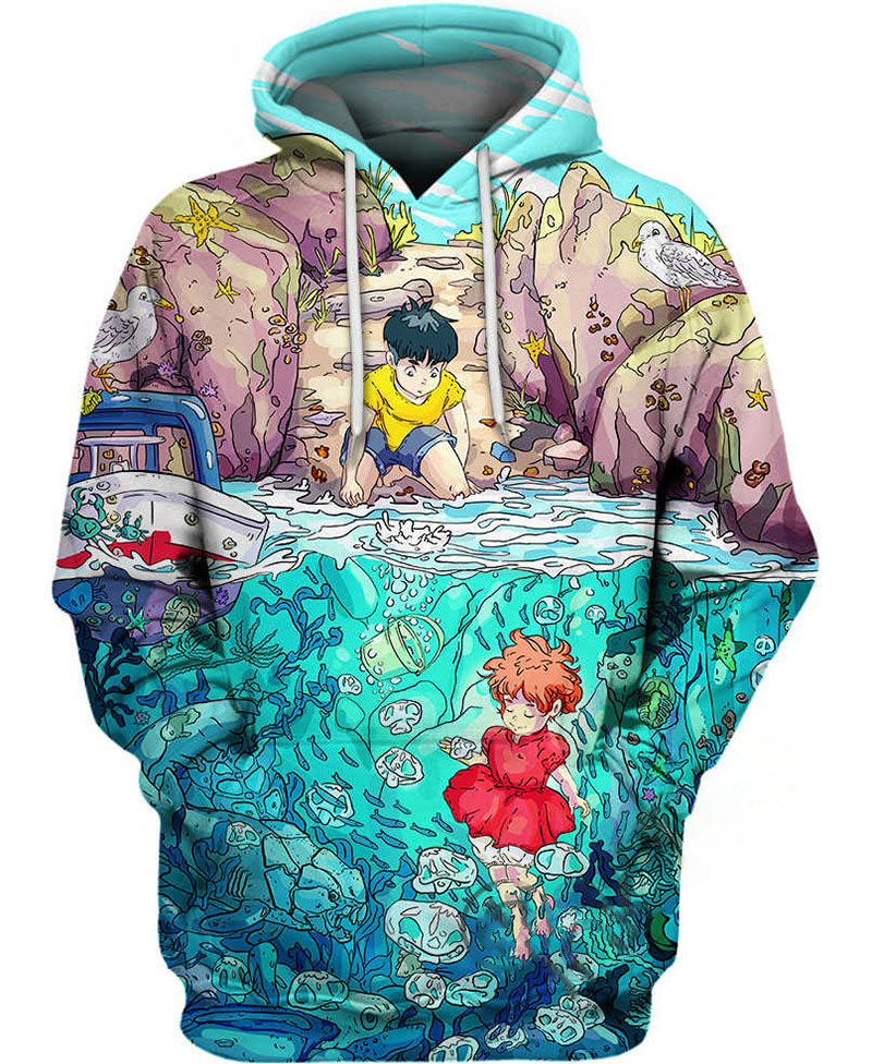 The Ocean Life Hoodie 3D