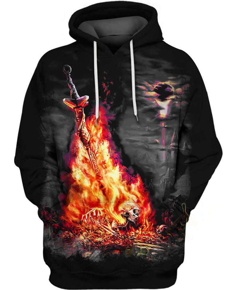 The Primal Bonfire Hoodie 3D