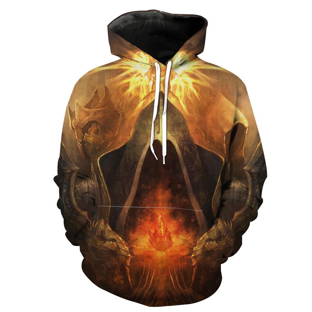 The Reaper Diablo Hoodie 3D