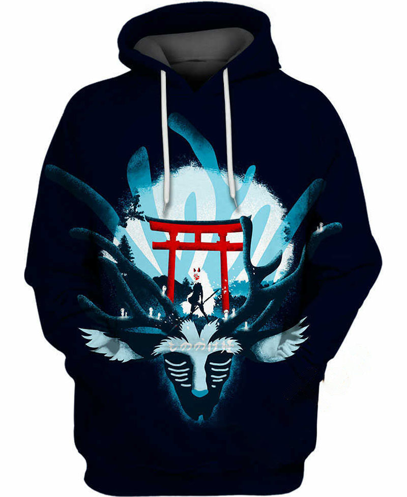 The Reindeer Spirit Hoodie 3D
