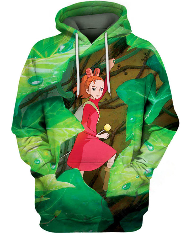 The Secret World Of Arrietty Hoodie 3D