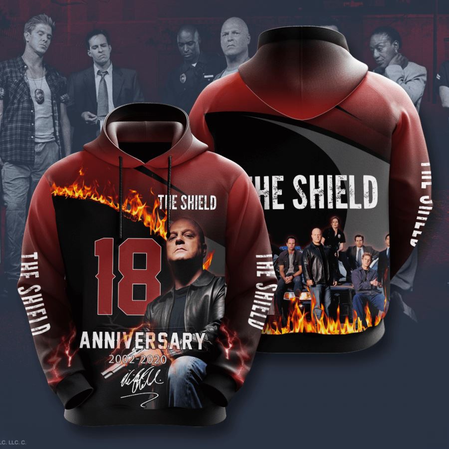 The Shield Custom Hoodie 3D