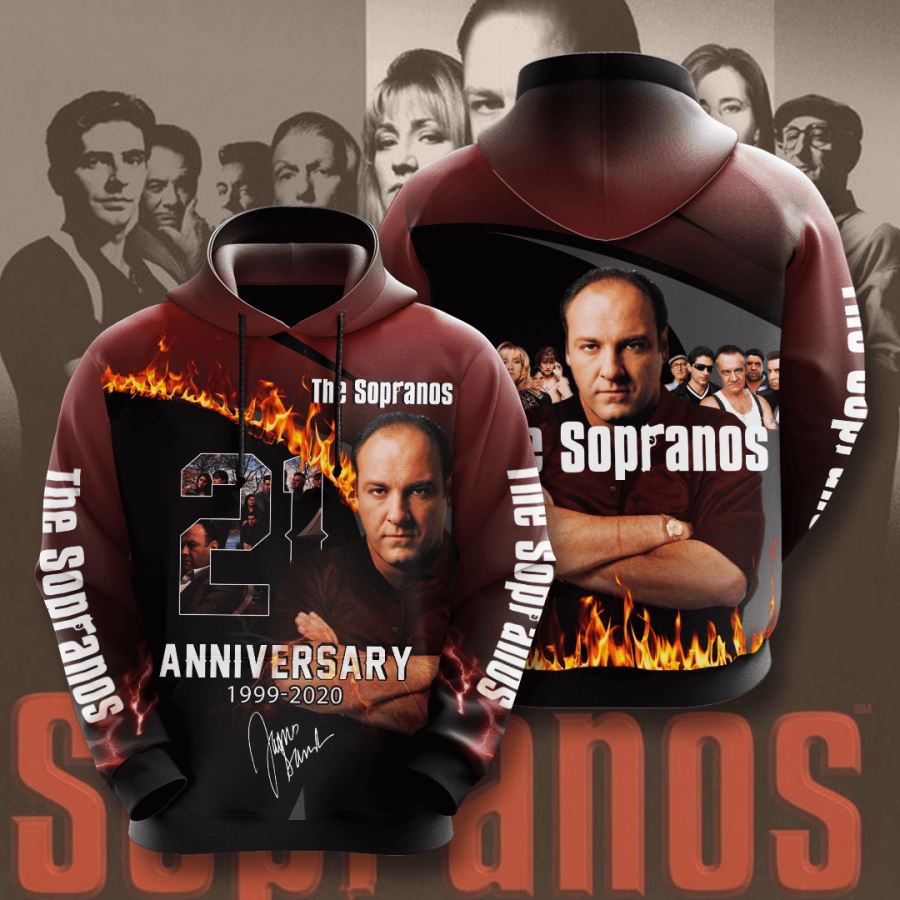 The Sopranos Custom Hoodie 3D
