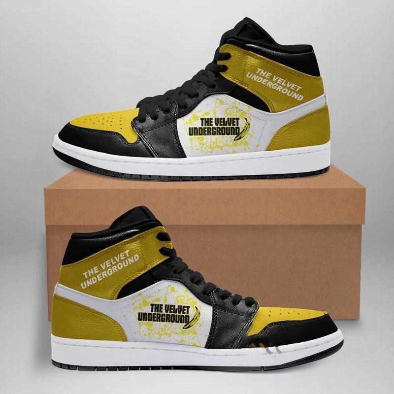 The Velvet Underground Rock Band Custom Air Jordan Shoes