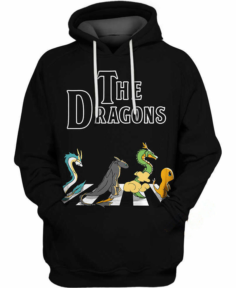 The Walking Dragons Hoodie 3D
