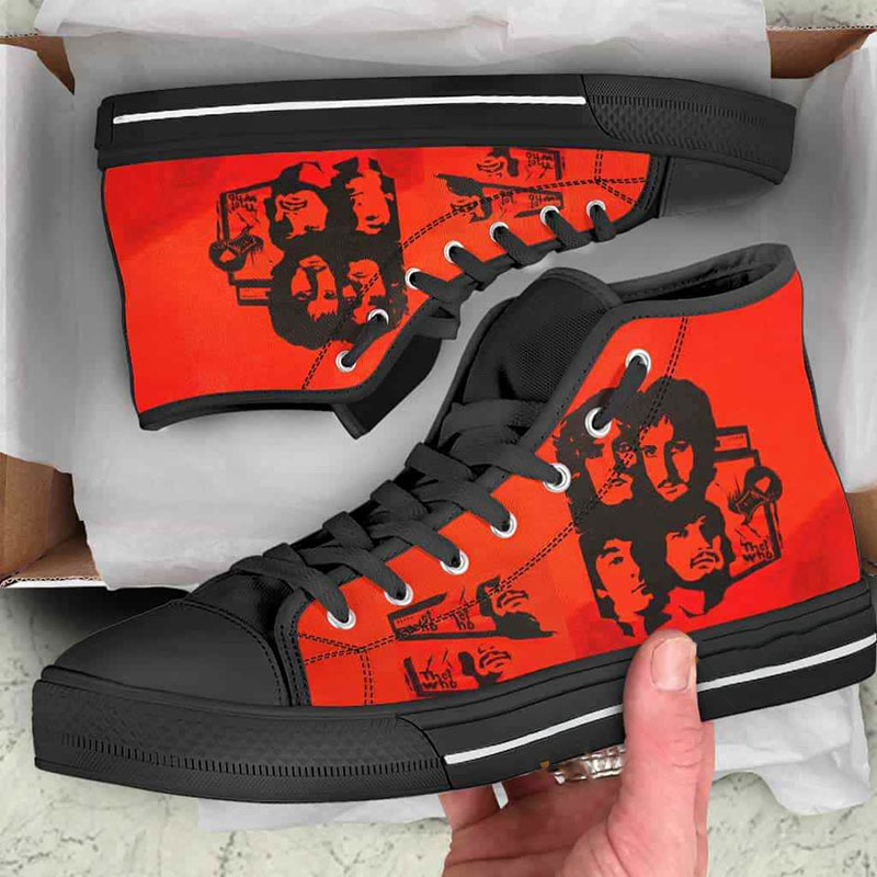The Who High Top Shoes