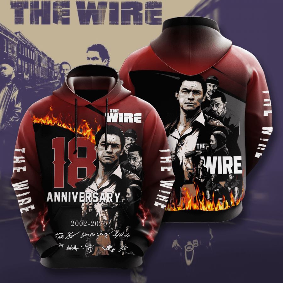 The Wire Custom Hoodie 3D