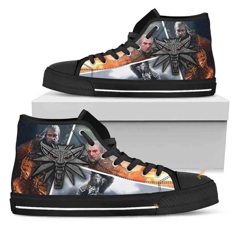 The Witcher High Top Shoes