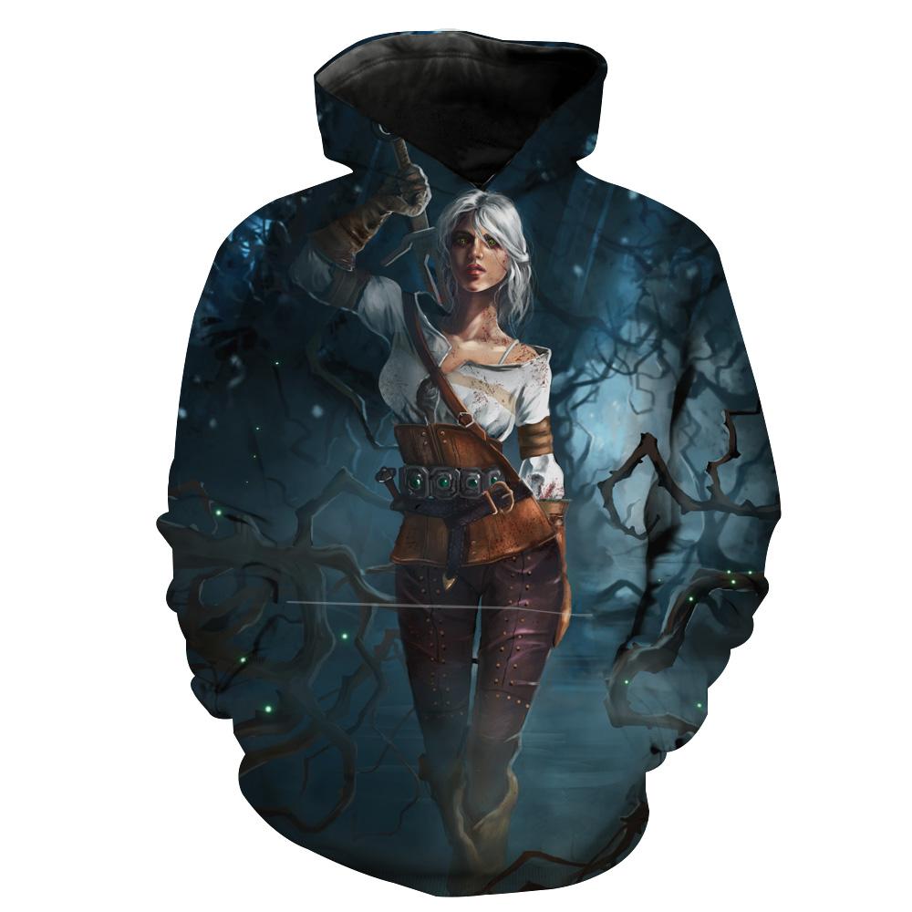 The Witcher Ciri Epic Ciri Hoodie 3D