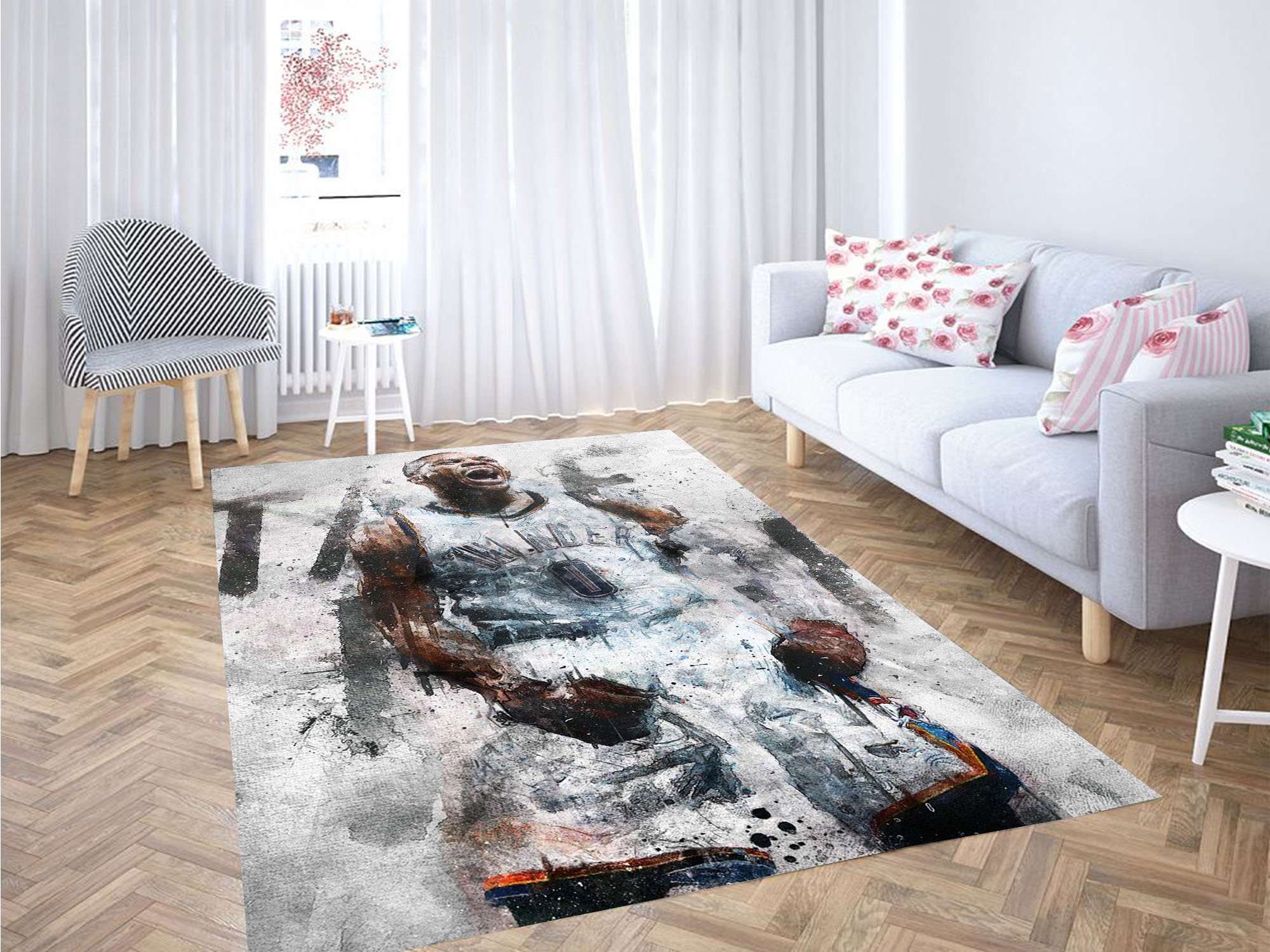 Thunder Player Nba Carpet Rug