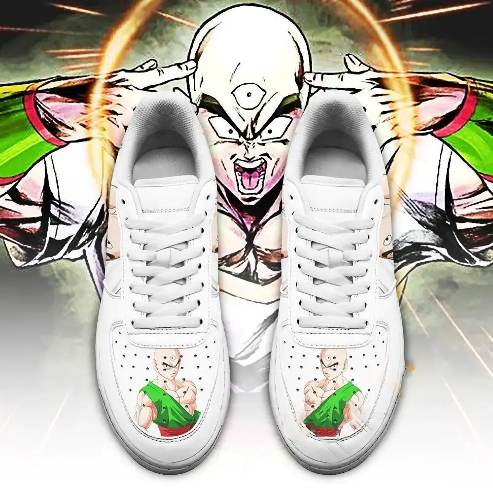 Tien Shinhan Custom Dragon Ball Z Anime Amazon Nike Air Force Shoes