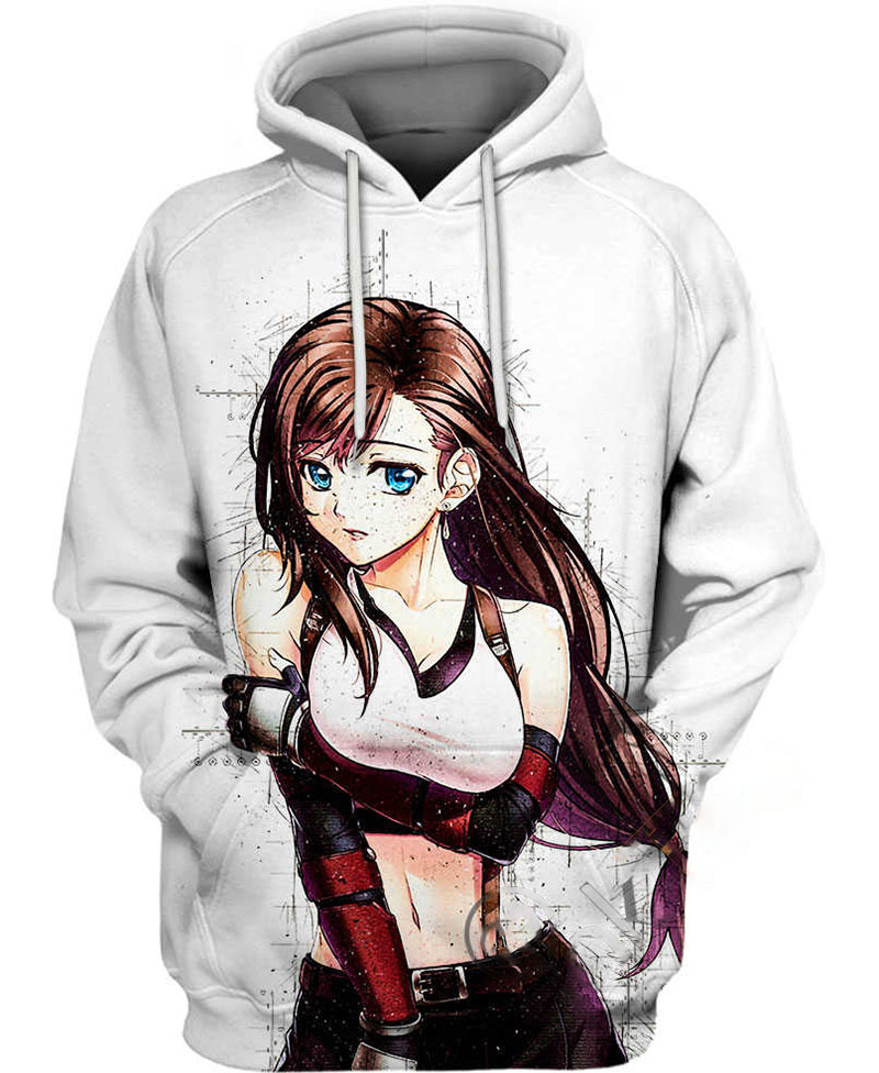 Tifa Lockhart Hoodie 3D