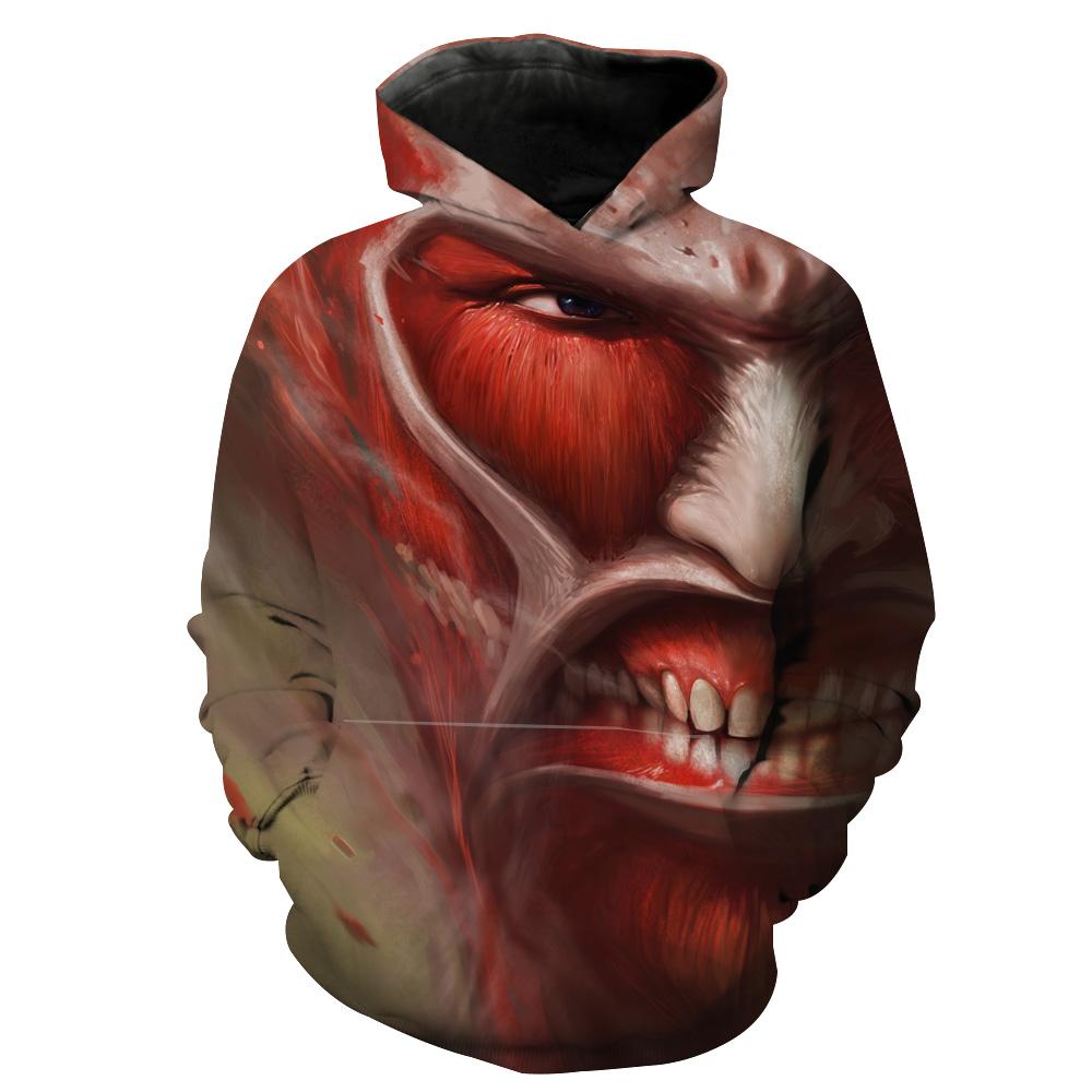 Titan Attack On Titan Hoodie 3D