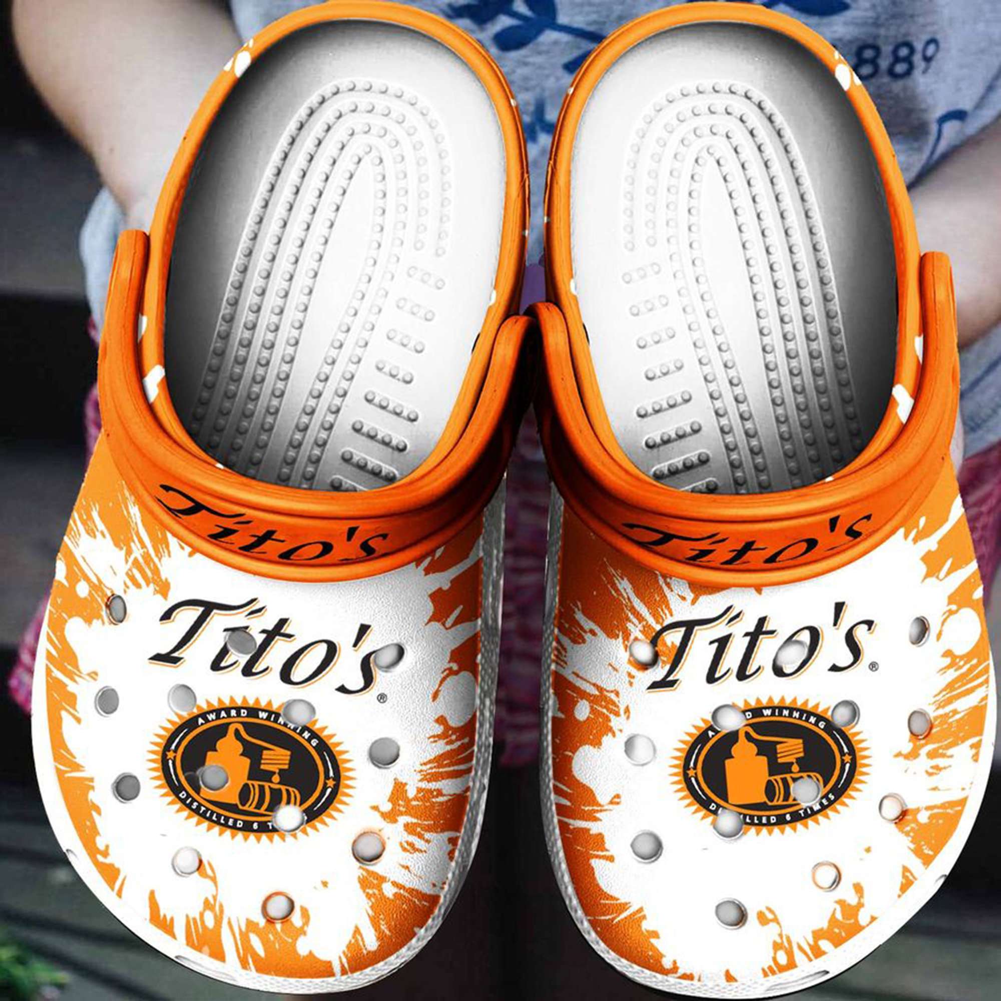 Unique Tito’s Crocs Clog Shoes
