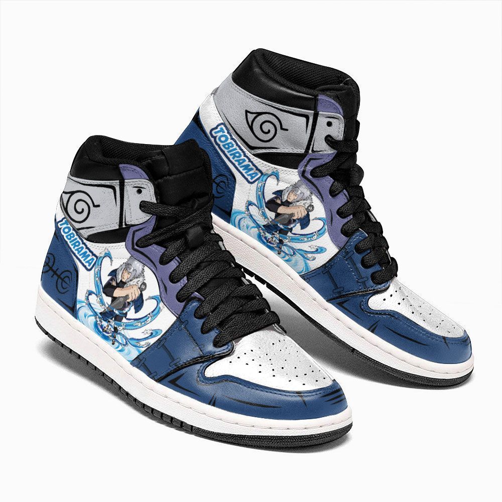 Tobirama Senju Naruto Custom Anime Air Jordan Shoes