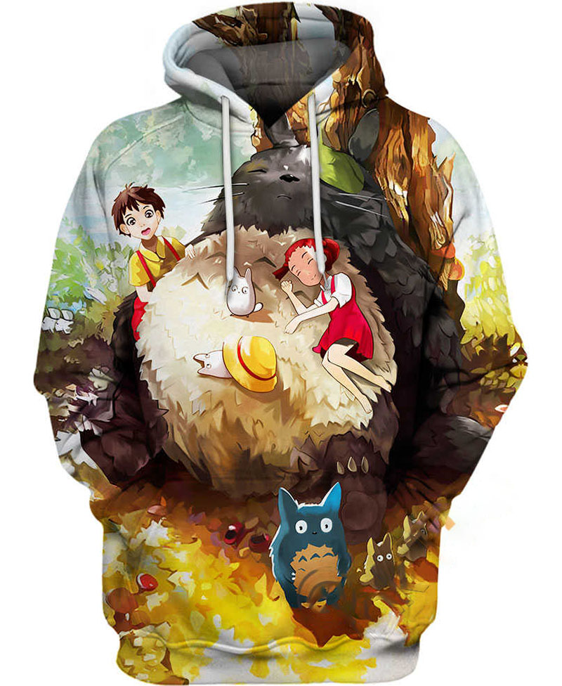 Tonari No Totoro Hoodie 3D