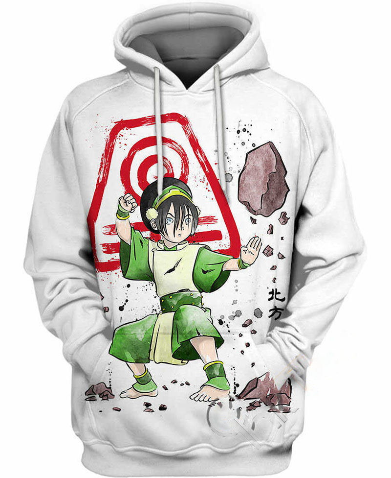 Toph Beifong The Last Airbender Hoodie 3D