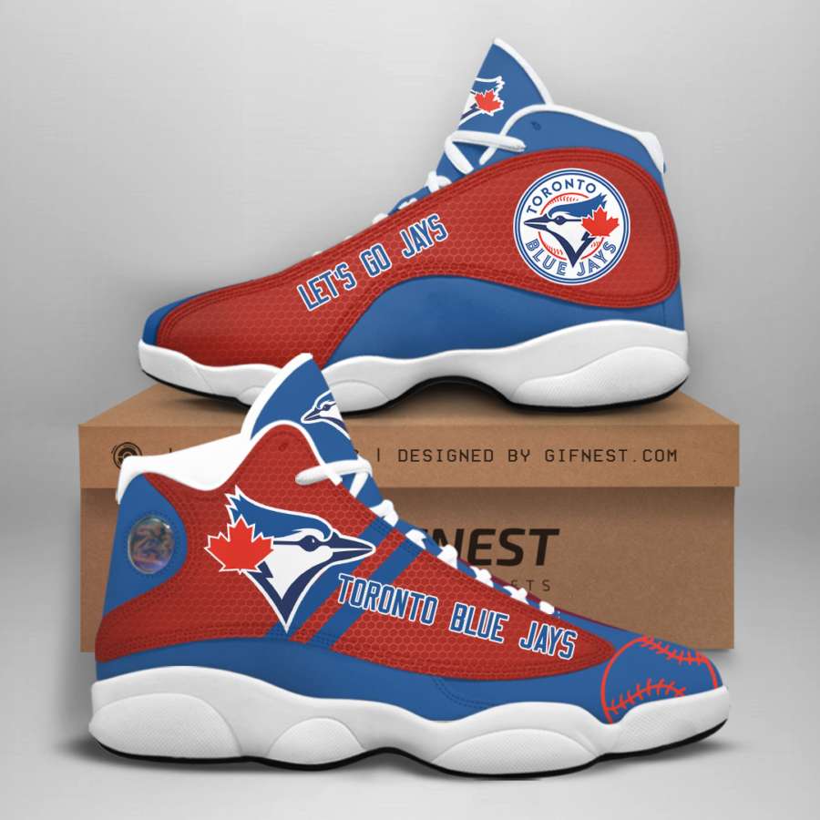 Toronto Blue Jays Custom Air Jordan Shoes