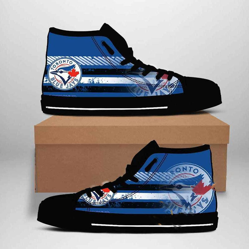 Toronto Blue Jays Mlb Baseball High Top Shoes