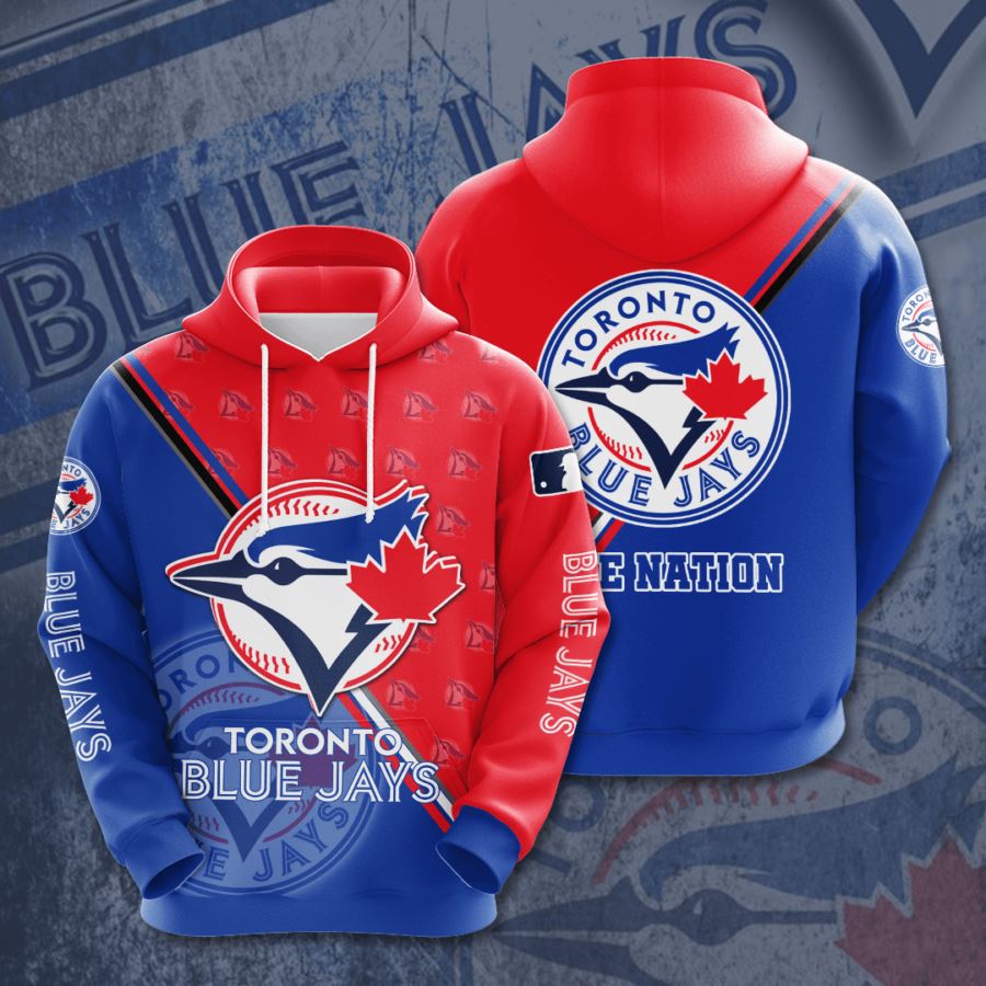 Toronto Blue Jays Custom Hoodie 3D
