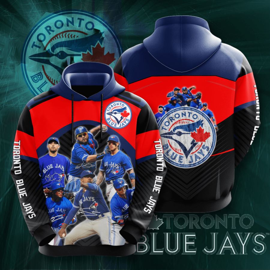 Toronto Blue Jays Custom Hoodie 3D