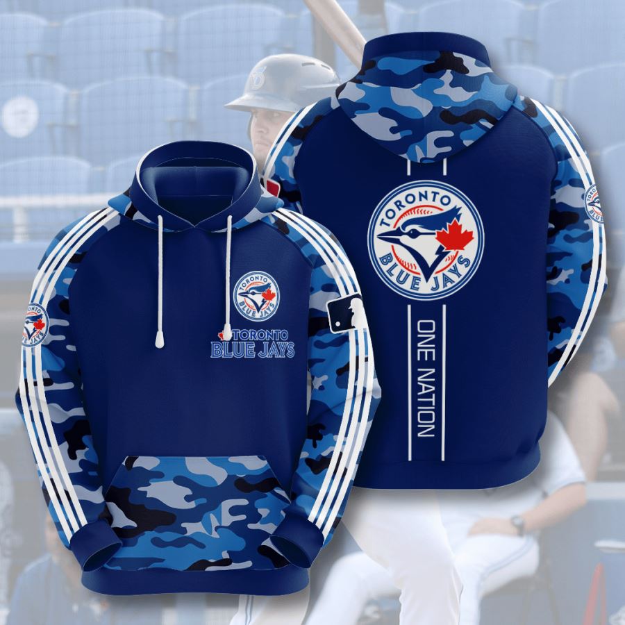 Toronto Blue Jays Custom Hoodie 3D