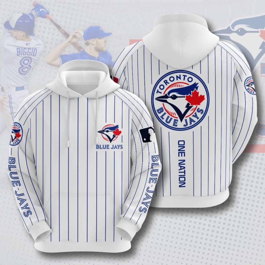 Toronto Blue Jays Custom Hoodie 3D