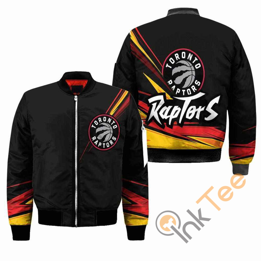 Toronto Raptors NBA Black Apparel Best Christmas Gift For Fans Bomber Jacket