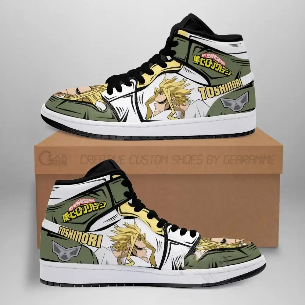 Toshinori Yagi Custom My Hero Academia Anime Amazon Air Jordan Shoes