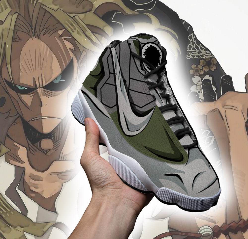 Toshinori Yagi My Hero Academia Anime Air Jordan Shoes