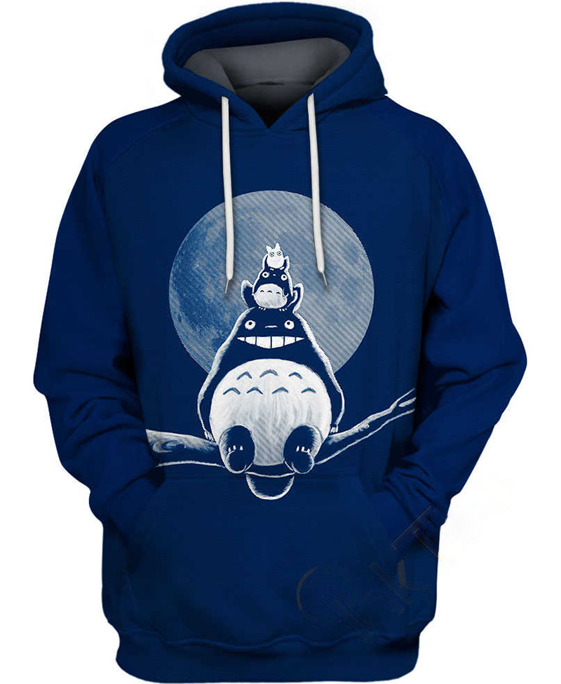 Totoro Cool Hoodie 3D