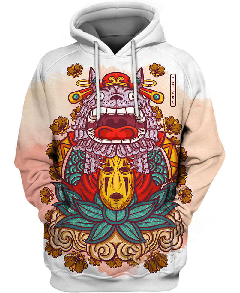 Totoro King Hoodie 3D
