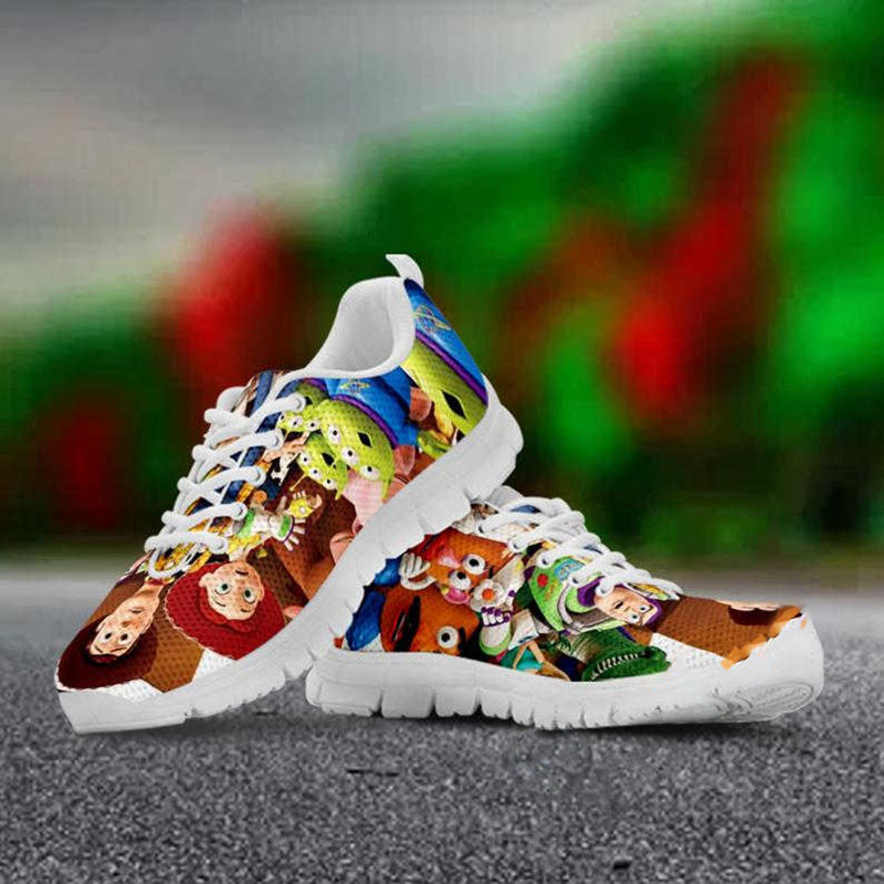 Toy Story Custom Painted Disney Pixar Animated Movie Running Nike Roshe Shoes