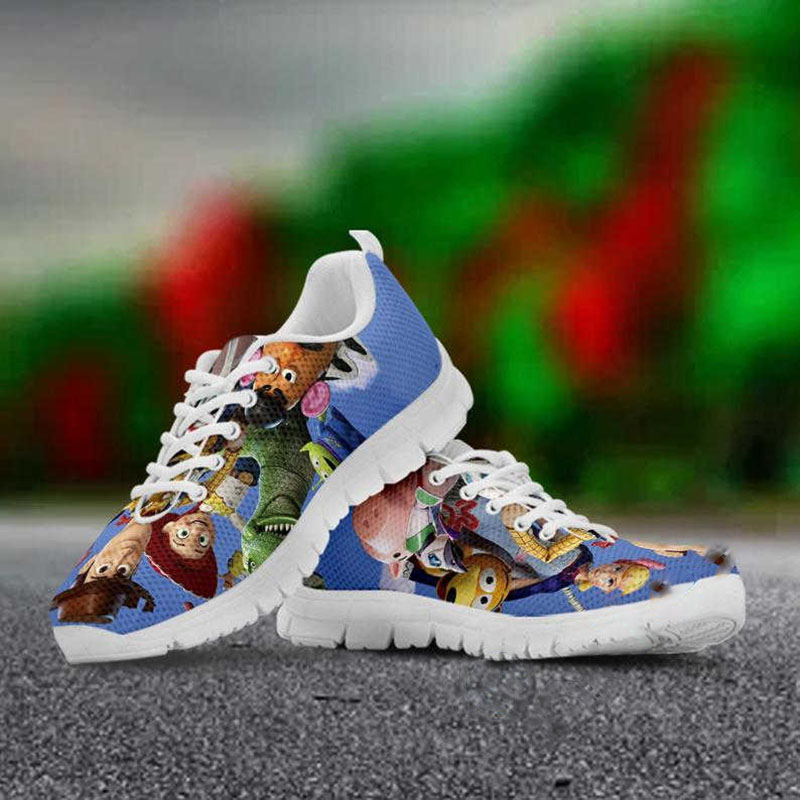 Toy Story Custom Painted Disney Pixar Animated Movie Running Nike Roshe Shoes