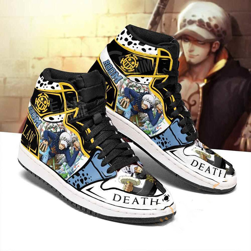 Trafalgar D. Water Law One Piece Sneakers Anime Air Jordan Shoes