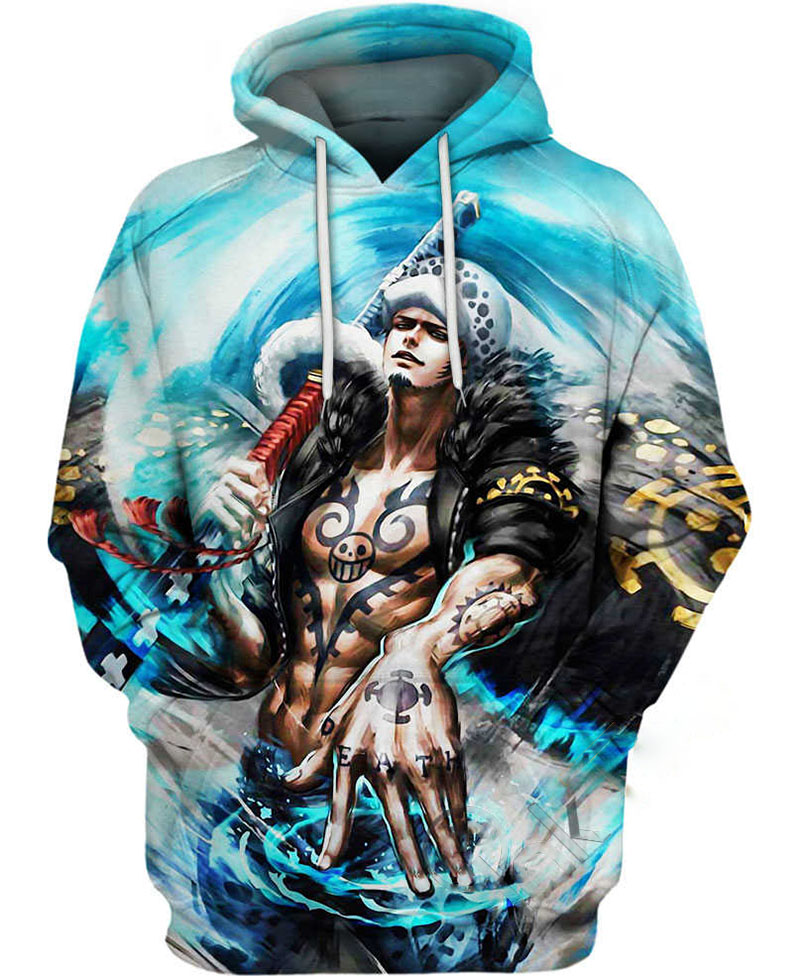 Trafalgar Law One Piece Hoodie 3D