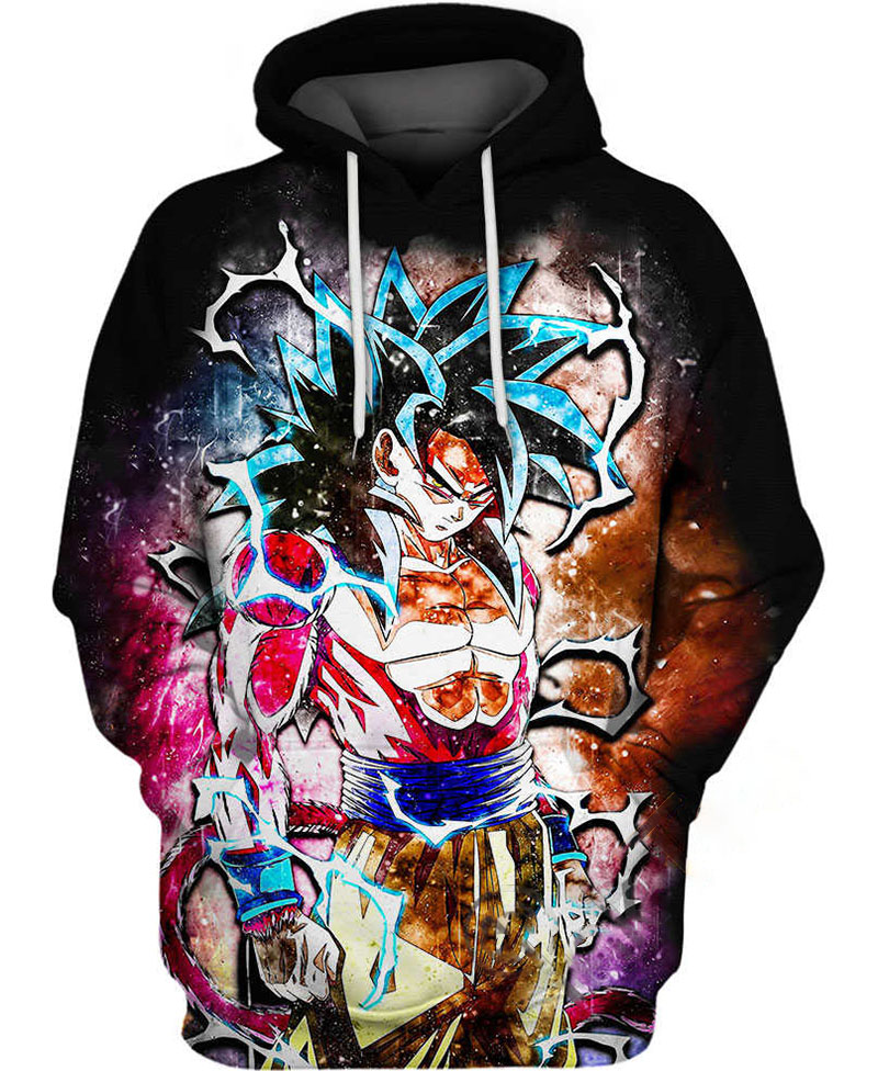 Transformacion Super Saiyan Hoodie 3D