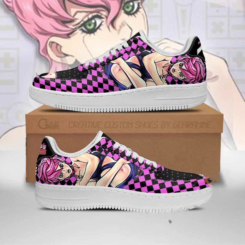 Trish Una Jojo’s Bizarre Adventure Anime Nike Air Force Shoes
