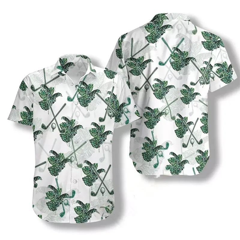 Tropical Golf Hawaiian shirts