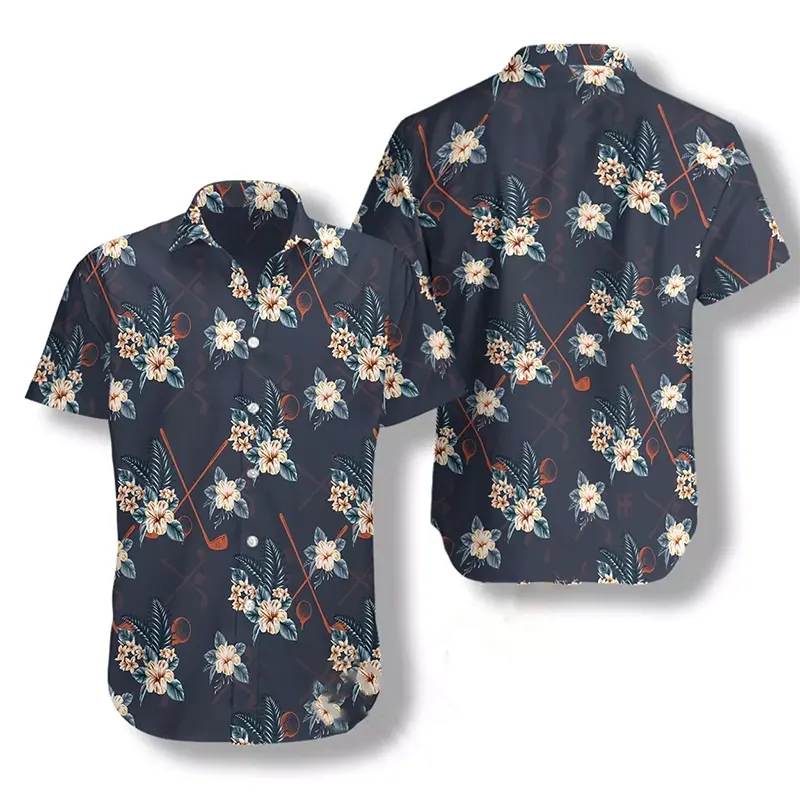 Tropical Golf Hawaiian shirts