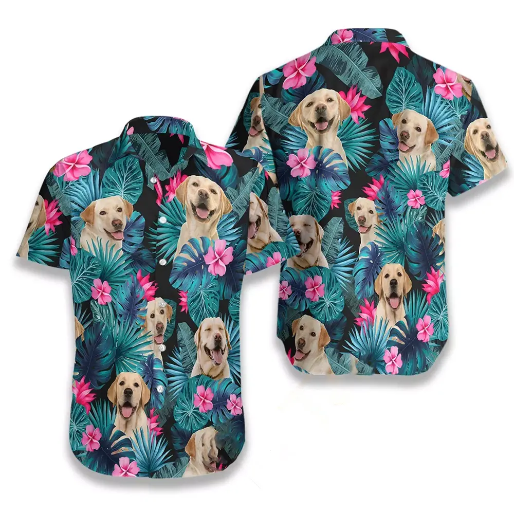 Tropical Labrador Hawaiian shirts