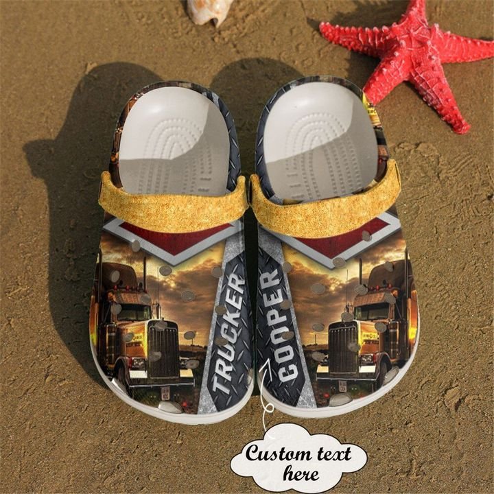 Trucker Real Cool Crocs Clog Shoes