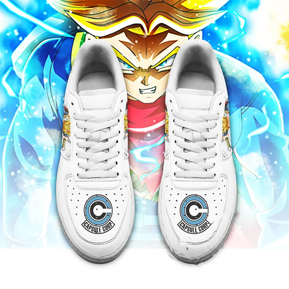 Trunks Custom Dragon Ball Z Anime Amazon Nike Air Force Shoes