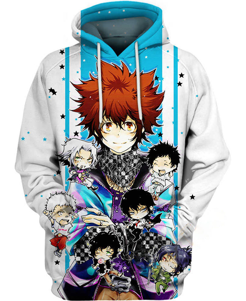 Tsunayoshi Sawada Hoodie 3D